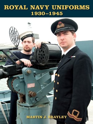 cover image of Royal Navy Uniforms 1930-1945